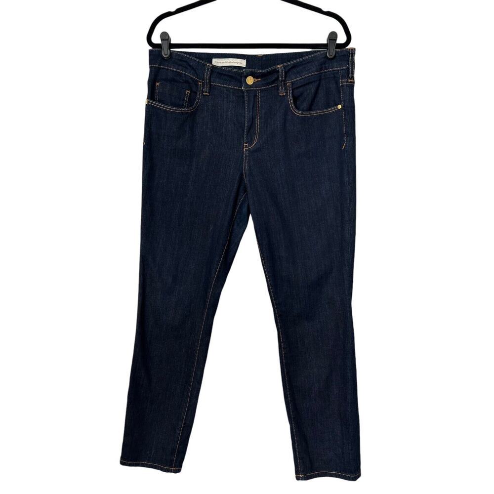 Pilcro And The Letterpress Anthropologie Jeans Size Unknown Straight Dark Wash
